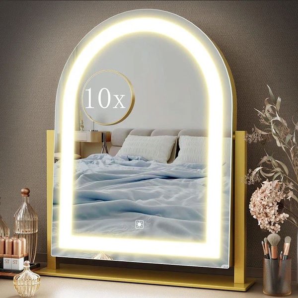 10x Swivel LED Makeup Mirror