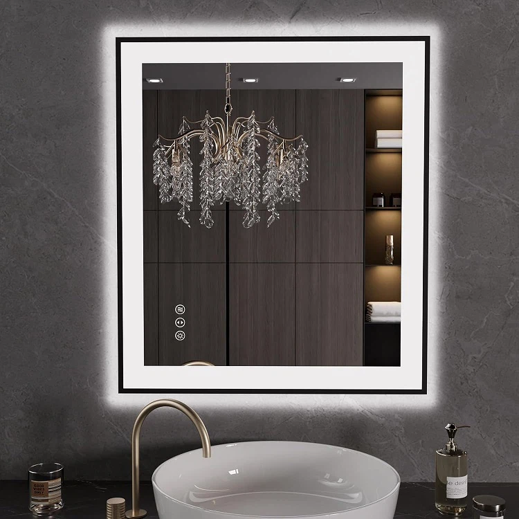 Hanging LED Bathroom Mirror