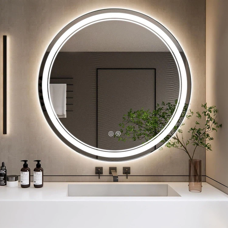 Led Bathroom Circle Mirror