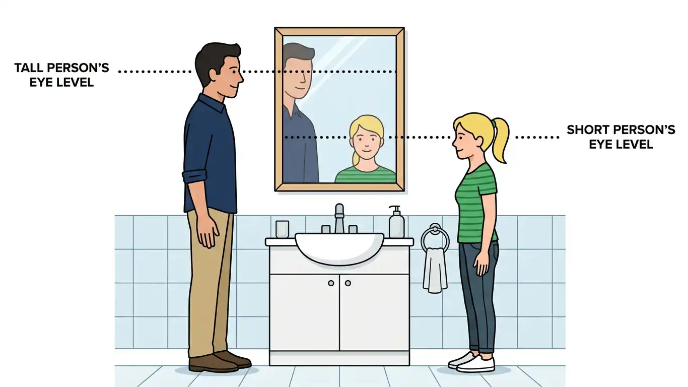 How to Set Mirror Height Based on User Height