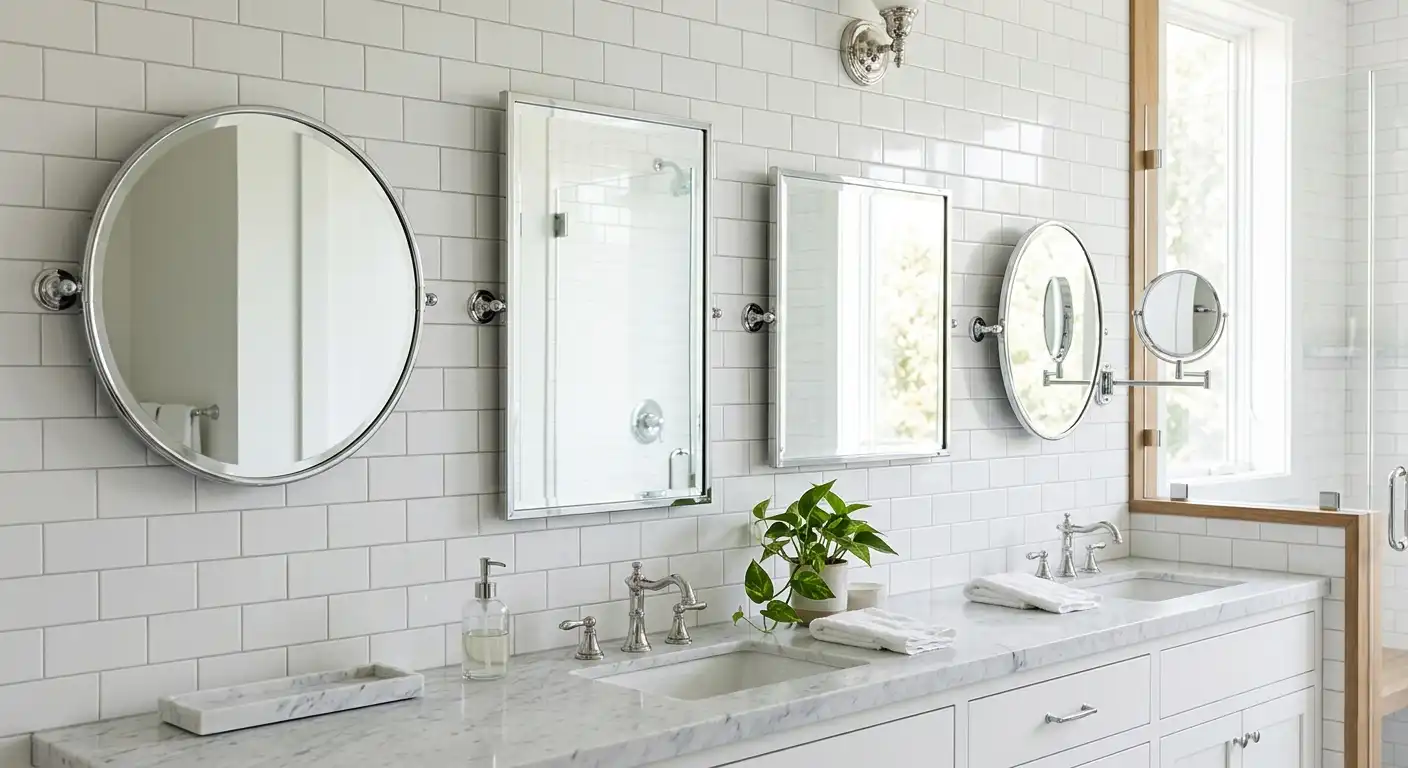 four mirror shapes