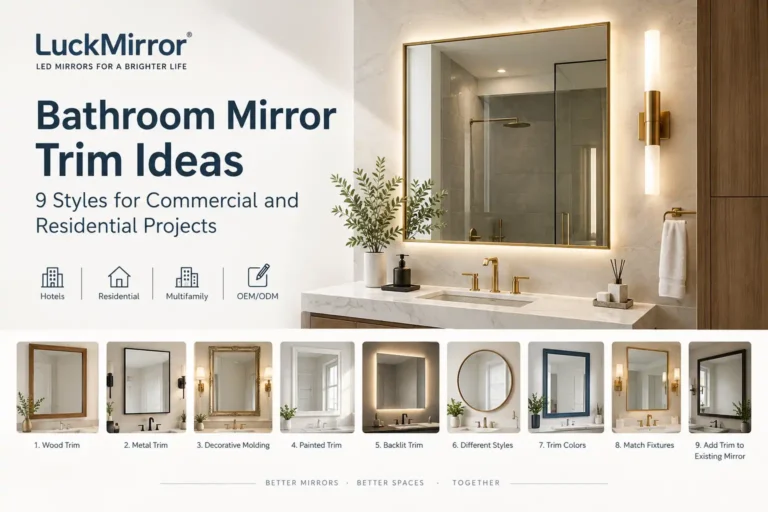 Bathroom Mirror Trim Ideas